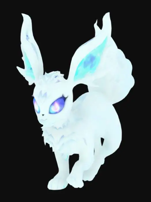 3D model for ghoost eeveelution