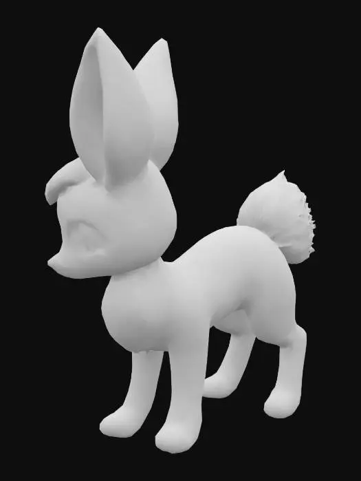 3D model for ground eeveelution