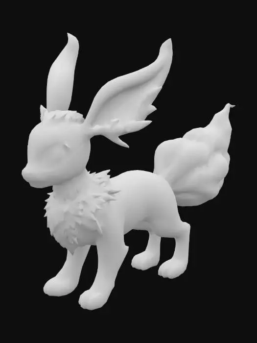 3D model for ghoost eeveelution