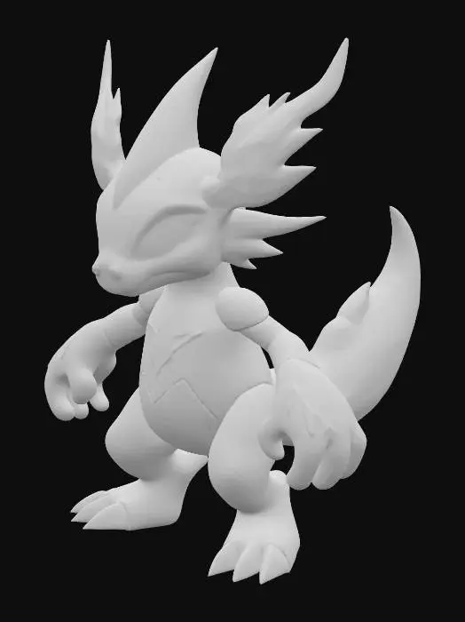 3D model for Blazizard