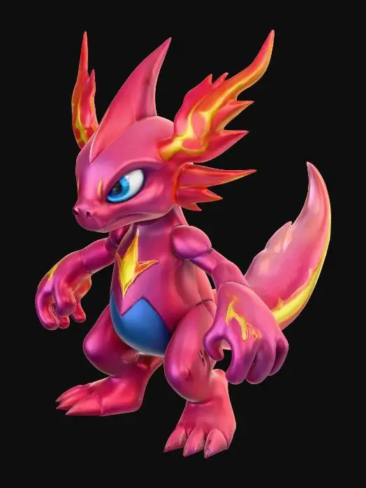 3D model for Blazizard