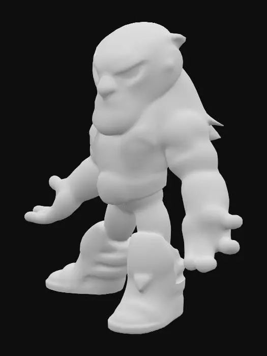 3D model for Wrestling Hero
