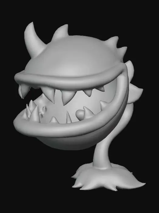 3D model for Carnivorous Bloom