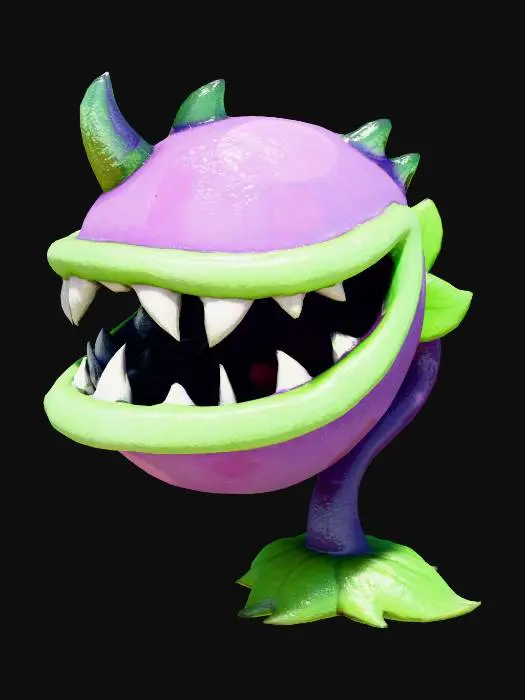 3D model for Carnivorous Bloom