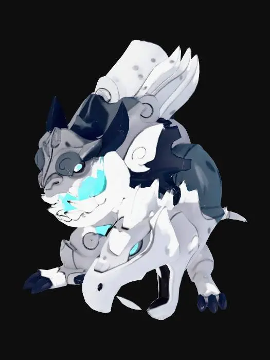 3D model for Stone Guardian