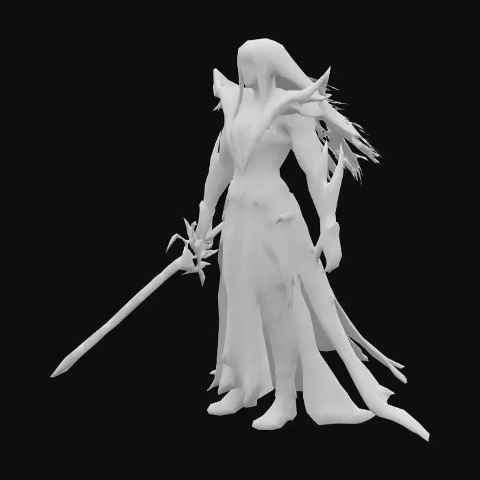3D model for Sephiroth combined with darkrai