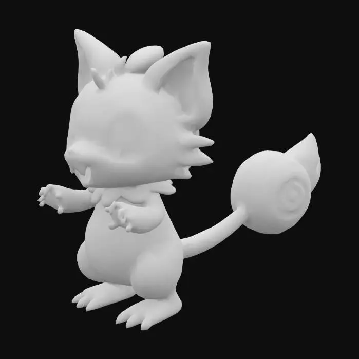 3D model for make pokemon brainrot