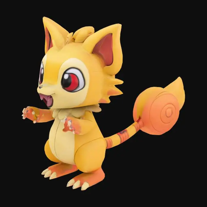 3D model for make pokemon brainrot