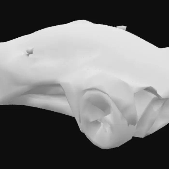 3D model for Futurist car