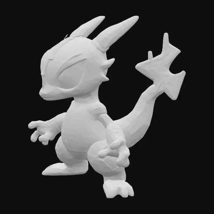 3D model for Electric Lizardling