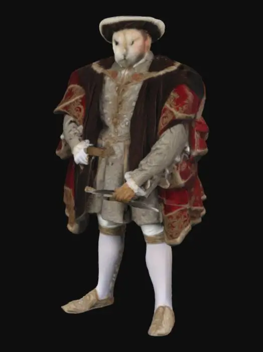 3D model for Henry VIII