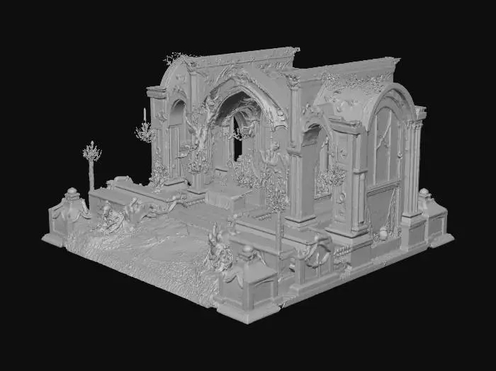 3D model for Sanctuary of Shadows