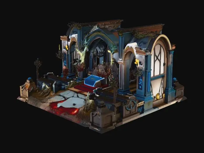 3D model for Sanctuary of Shadows