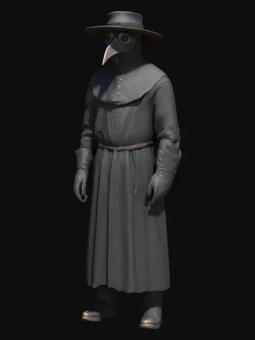3D model for Plague Doctor Silence