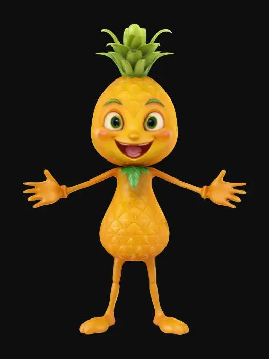 3D model for Pineapple Pal