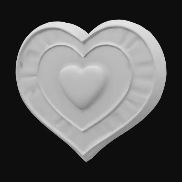 3D model for Colorful Heart Harmony, #emblem#