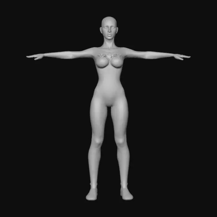 3D model for Prompt
full length beautiful ultra realistic bald female cyberpunk, game ready symmetrical T-Pose, sleeveless loose baggy crop top, cleavage, short skirt, boots, realistic perfect hands with spread fingers and perfectly detailed face with realistic profile, ultra short hair. Game ready t-Pose, hi-res PBR Textures, spread fingers, open arms, ripped clothes, T-Pose, single tail, well formed hands