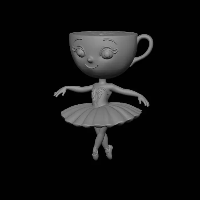 3D model for Ballet Latte
