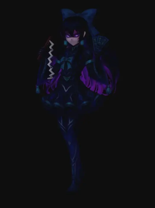 3D model for Violet Flame Sorceress