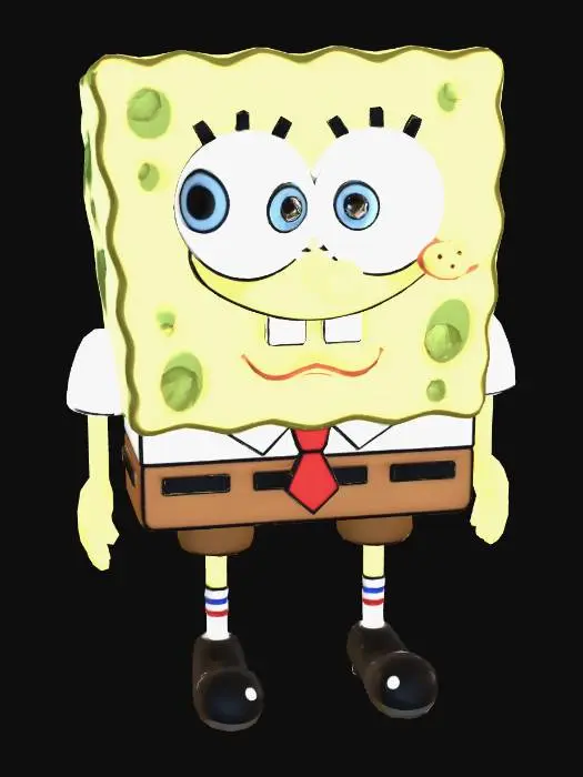 3D model for SpongeBob's Beach Street Stroll