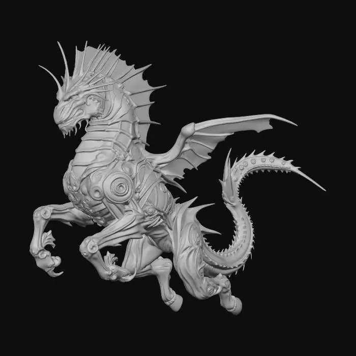 3D model for Leviathan of the Tempest