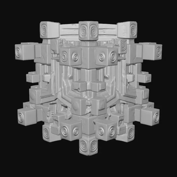 3D model for Cosmic Tesseract