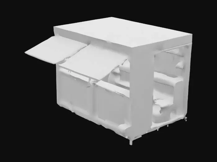 3D model for Snack Stall Standby