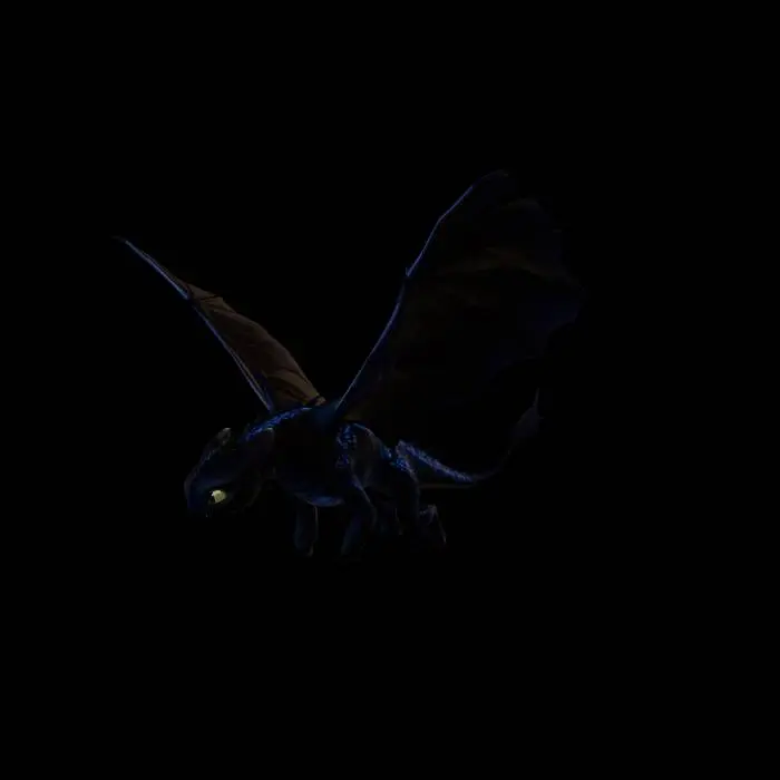 3D model for Midnight Dragon
