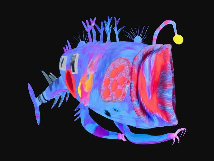 3D model for Whimsical Creature Fantasy