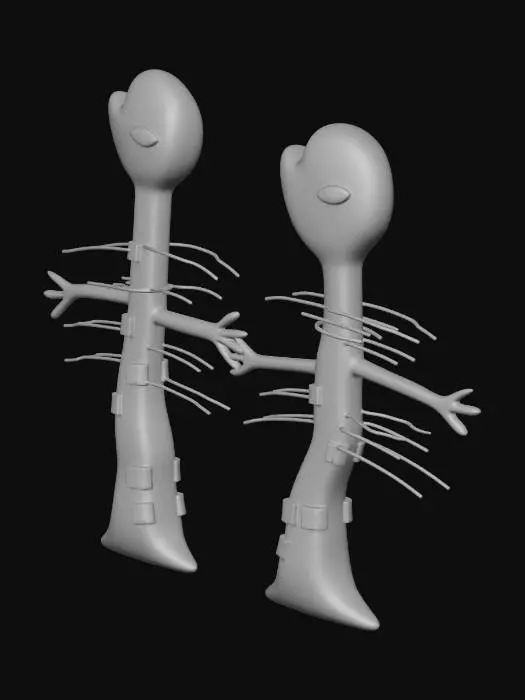 3D model for Mystical Figures in Harmony