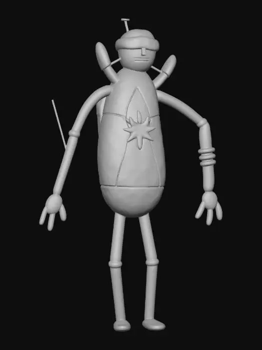 3D model for Rocket Guardian