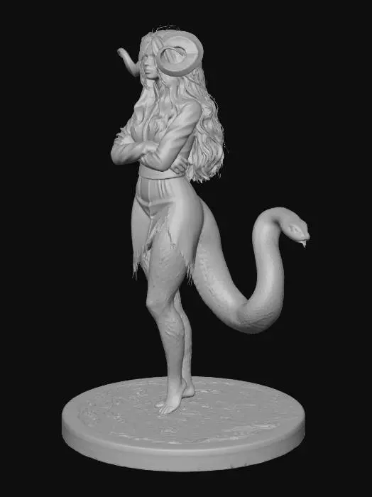 3D model for Enigmatic Sorceress