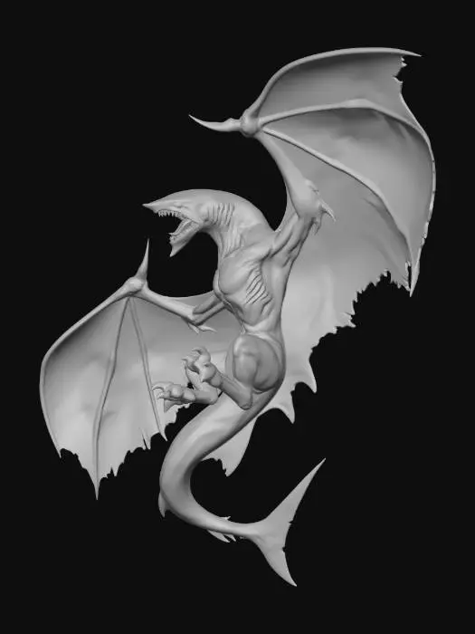 3D model for Aerial Leviathan
