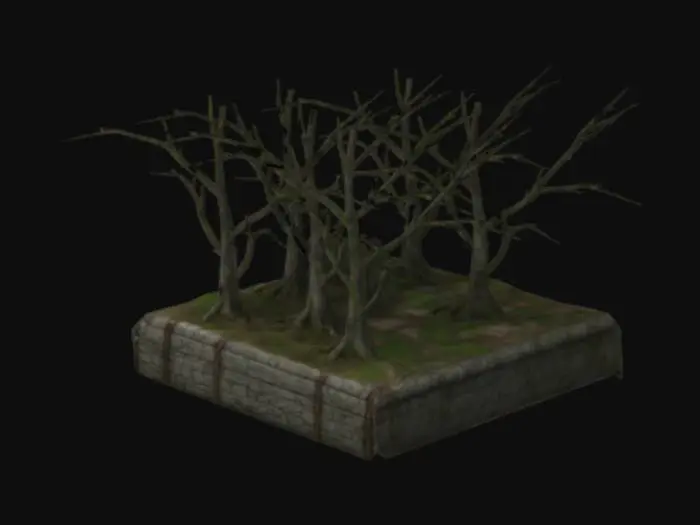 3D model for Dante-selva