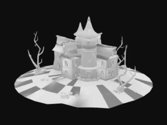 3D model for the_fall_of_the_house_of_usher._day_5