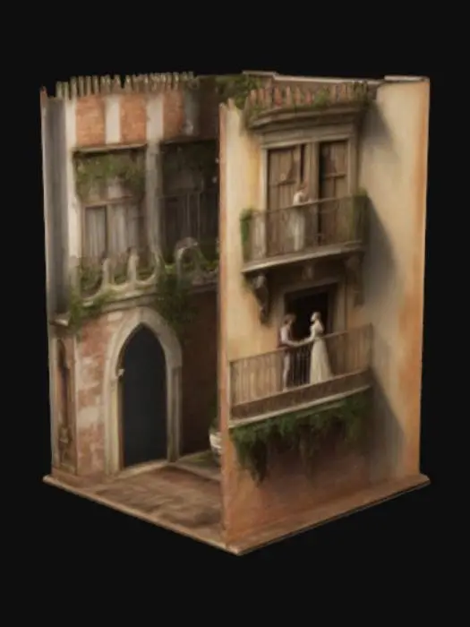 3D model for Romeo e Giulietta