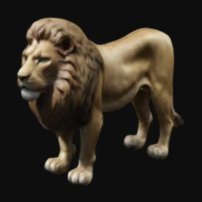 3D model for lion