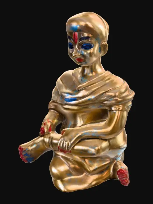 3D model for Golden Serenity Statue