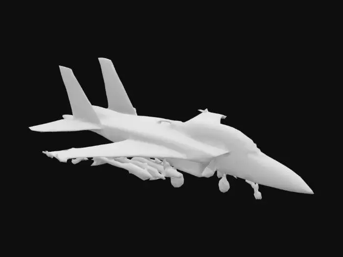 3D model for F15 fighter