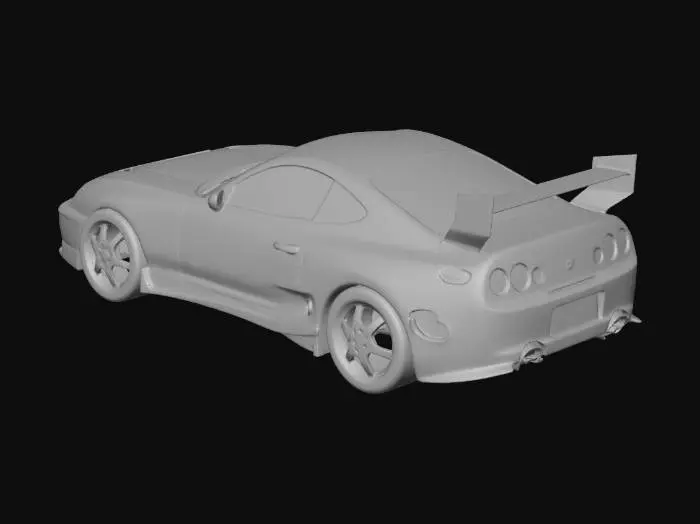3D model for Orange Speedster