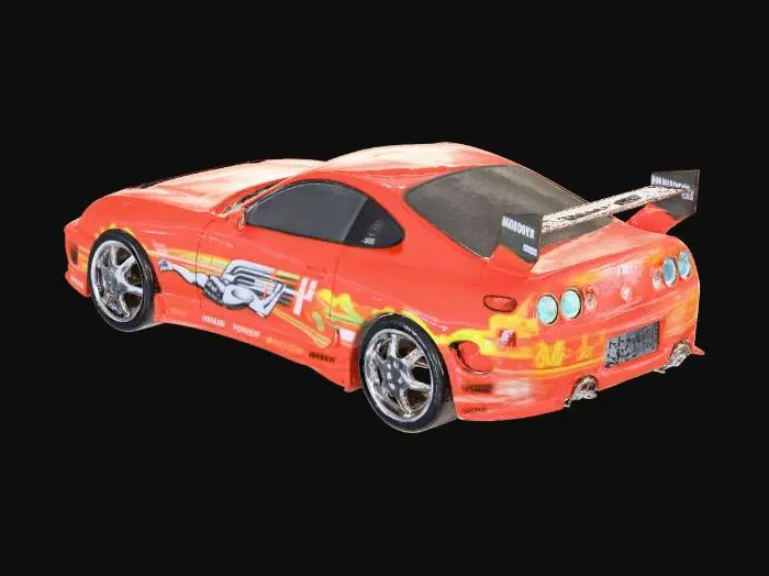 3D model for Orange Speedster
