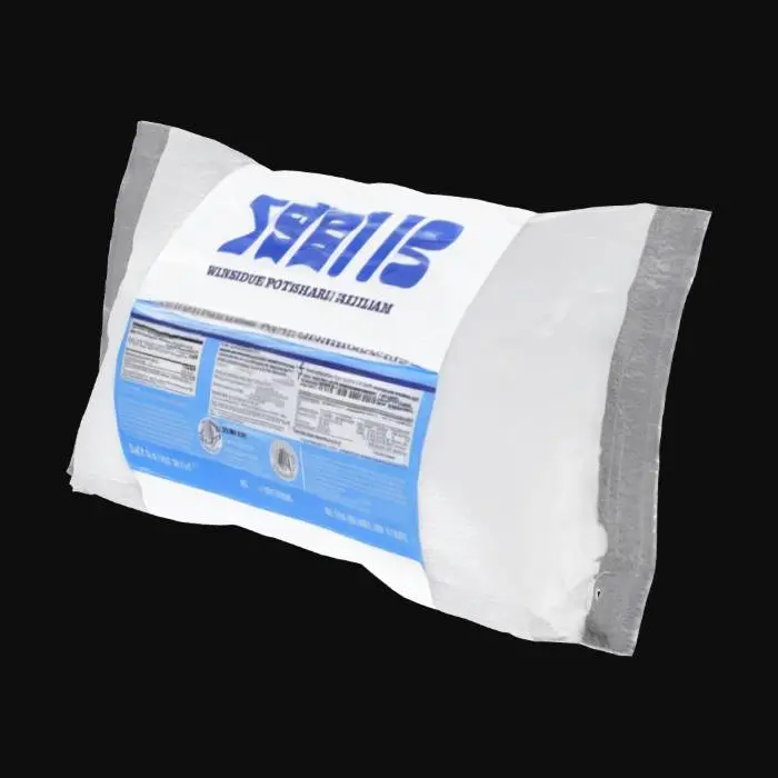 3D model for Pacote de sal (pacote feito de embalagem de plastico).