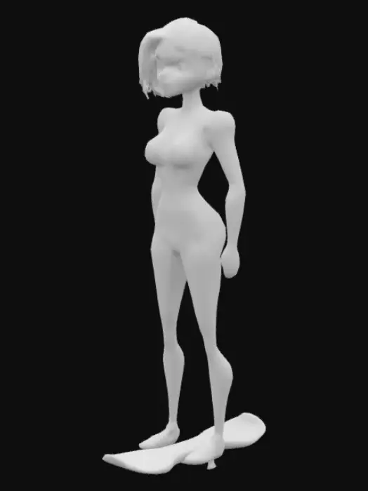 3D model for Skater Mystique