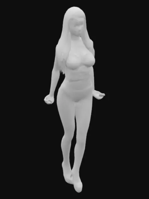 3D model for Wonder Woman