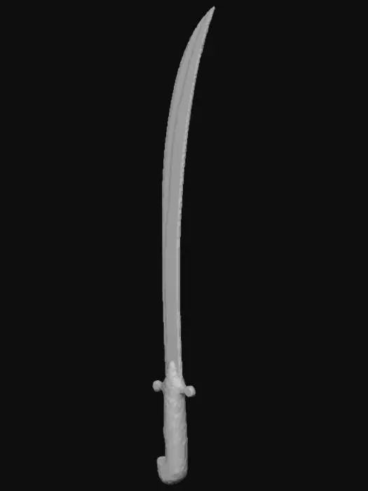 3D model for Curved Saber