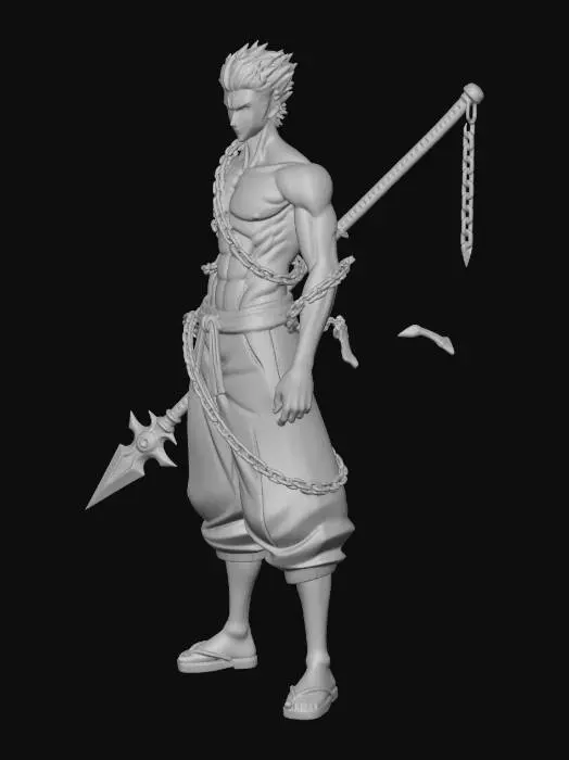 3D model for Warrior Chains
