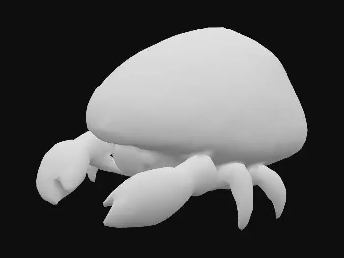 3D model for Rocky Crab