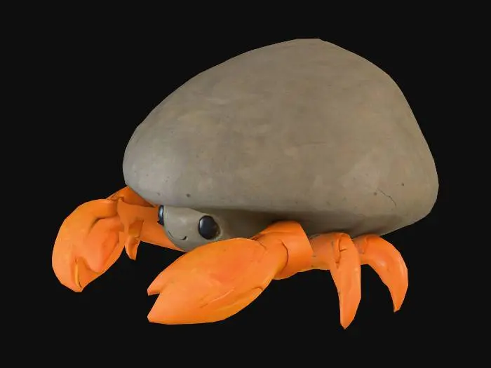 3D model for Rocky Crab