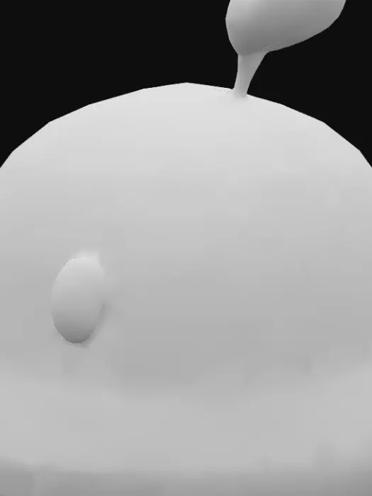 3D model for Green Sprout Slime