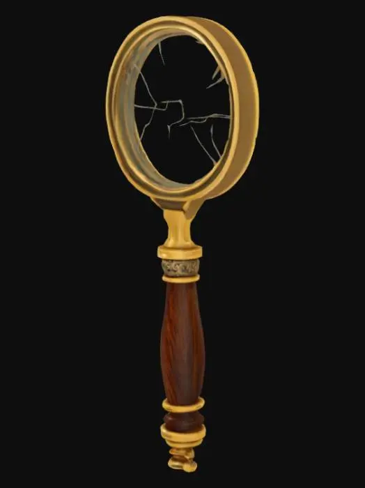 3D model for Cracked Lens Mystery